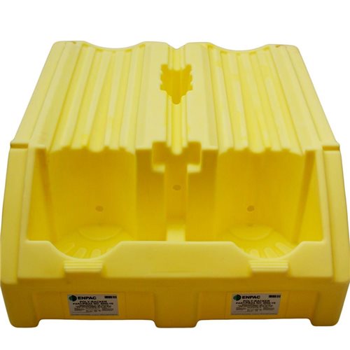 2 Drum Poly-Racker, Yellow