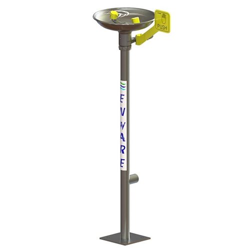 Emergency Eye Wash Pedestal Mounted – Hand Operated