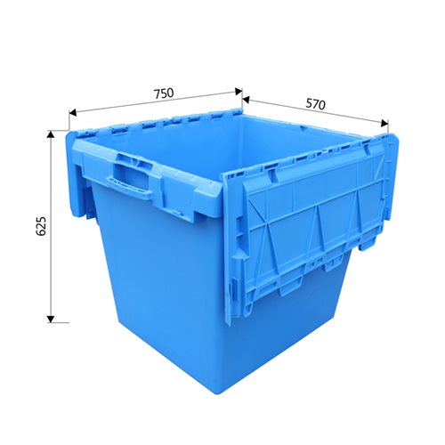 Plastic Tote Box 7557625