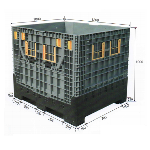 120x100x100cm Collapsible Pallet Box